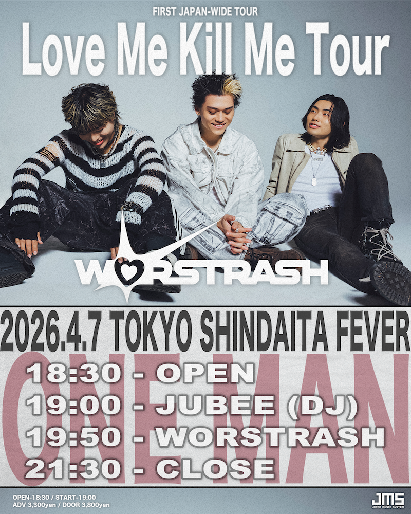WORSTRASH Pre. Love Me Kill Me Tour